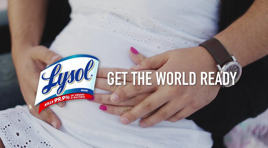 Meet our Sponsor Lysol Baby Makes 3